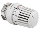 OVENTROP Thermostat Uni LDV Klemmverbindung (D 34 mm), 7-28 C, 0 * 1-5, Flüssig-Fühler, weiß, passend für Danfoss Thermostatventile Baureihe RAV, 1616575