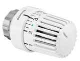 OVENTROP Thermostat Uni LDVL Klemmverbindung (D 26 mm), L7-28 C, 0 * 1-5, Flüssig-Fühler, weiß, passend für Danfoss Thermostatventile Baureihe RAVL, 1616675
