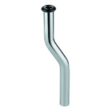 GROHE Urinal-Spülrohr 37038 200mm x 18mm Messing Kröpfung 30mm chrom, 37038000