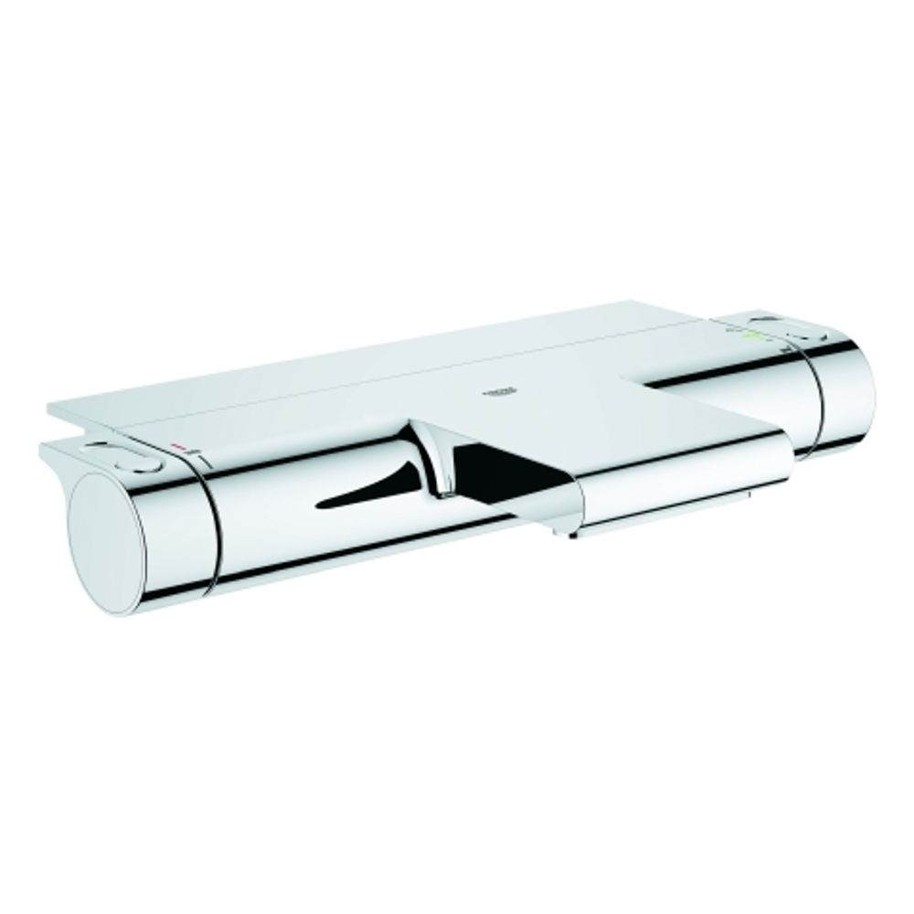 GROHE THM-Wannenbatterie Grohtherm 2000 34464_1 Wandmontage mit Ablage chrom, 34464001