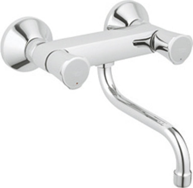 GROHE 2-Griff-Spültischbatterie Costa 31187_1 DN15 Wandmontage chrom, 31187001