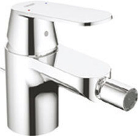 GROHE Bidetbatterie Eurosmart C 32839 DN15 mit Zugstangen-Ablaufgarnitur chrom, 32839000