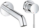 GROHE 2-Loch-WT-Wandbatterie Essence 29192_1 FMS Ausladung 183mm chrom, 29192001