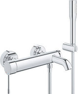 GROHE EH-Wannenbatterie Essence 25249_1 mit Brausegarnitur chrom, 25249001