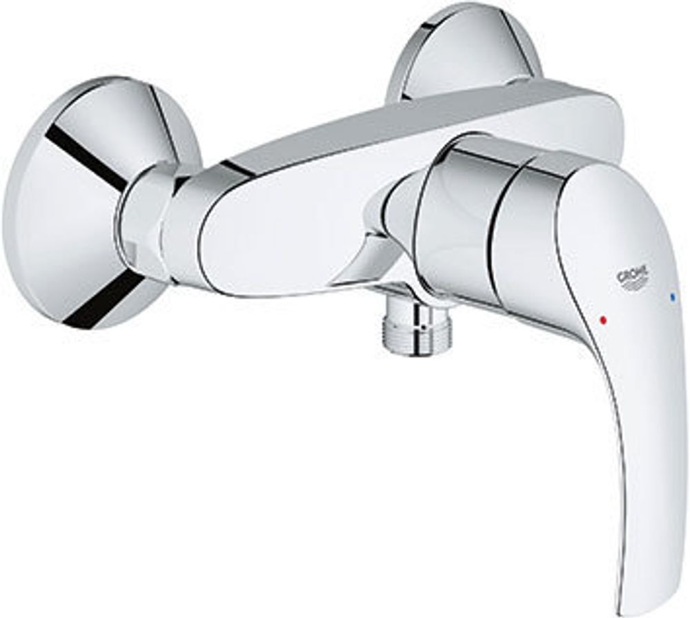 GROHE EH-Brausebatterie Eurosmart 33555_2 Wandmontage eigensicher chrom, 33555002