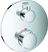 GROHE THM-Brausebatterie Grohtherm 24075 1 Abgänge FMS für 36500 rund chrom, 24075000