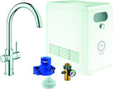 GROHE Starterkit GROHE Blue Professional 31323_2 C-Auslauf Bluetooth/WIFI chrom, 31323002