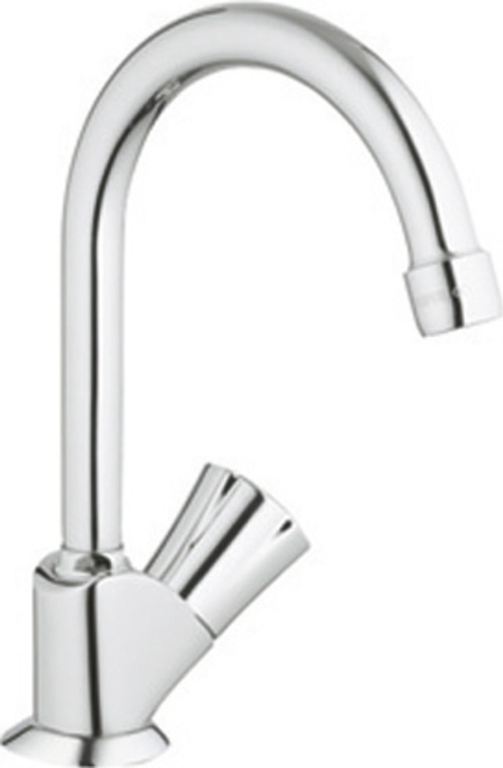 GROHE Standventil Costa 20393_1 DN15 Markierung blau Schwenkauslauf chrom, 20393001