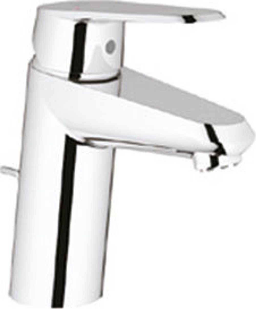 GROHE EH-WT-Batterie Eurodisc C 33177_2 Niederdruck Zugstangen-Ablaufgrt. chrom, 33177002