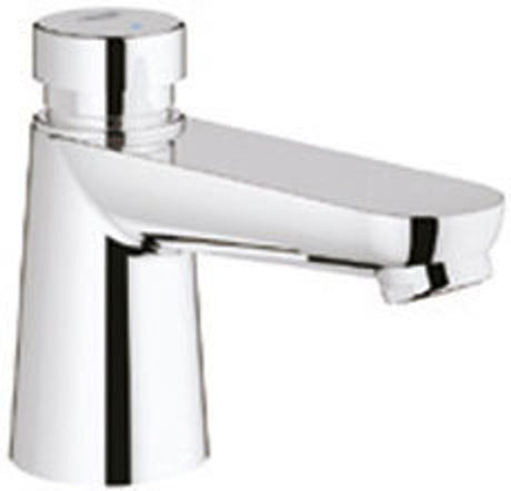 GROHE Selbstschluss-Standventil Euroeco CT 36265 Markierung blau/rot chrom, 36265000