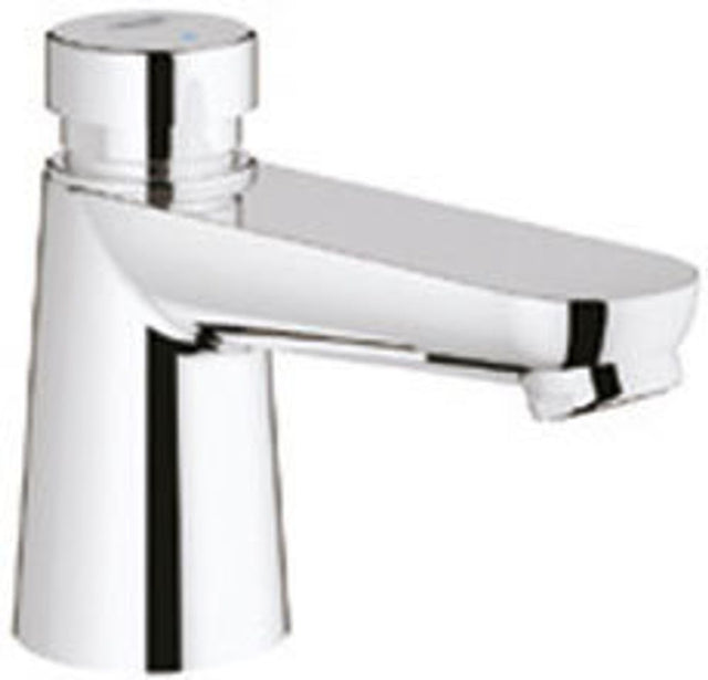 GROHE Selbstschluss-Standventil Euroeco CT 36265 Markierung blau/rot chrom, 36265000