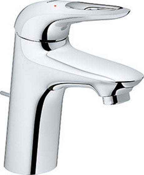 GROHE EH-WT-Batterie Eurostyle 33558_3 S-Size Zugst.-Abl.grt. Hebel offen chrom, 33558003