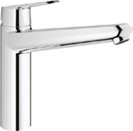 GROHE EH-SPT-Batterie Eurodisc C 33770_2 flacher Auslauf Gussauslauf chrom, 33770002