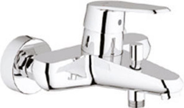 GROHE Einhand-Wannenbatterie Eurodisc C 33390_2 Wandmontage eigensicher chrom, 33390002