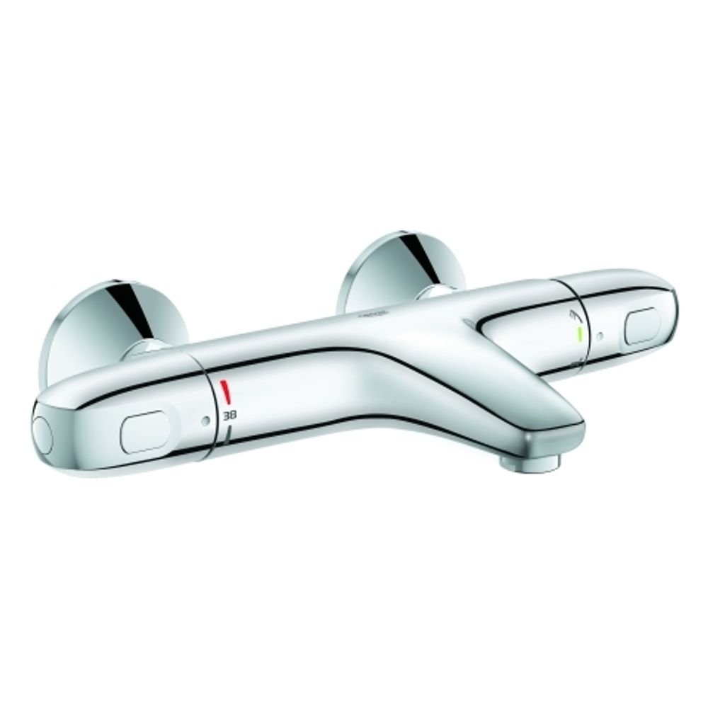 GROHE THM-Brausebatterie Grohtherm 1000 34816_3 ohne Anschlüsse chrom, 34816003