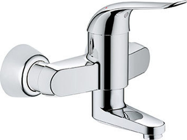 GROHE EH-WT-Batt. Euroeco Special 32770 Ausladung 157 mm S-Anschlüsse chrom, 32770000