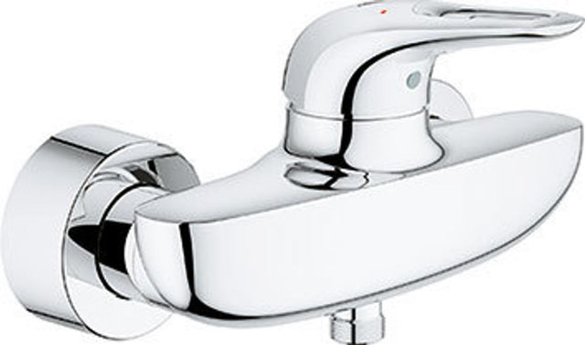 GROHE Einhand-Brausebatterie Eurostyle 33590_3 Wandmontage chrom, 33590003
