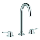 GROHE 3-Loch-WT-Batterie Concetto 20216_1 Zugstangen-Ablaufgarnitur chrom, 20216001