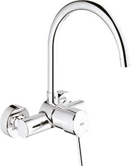 GROHE EH-SPT-Batterie Concetto 32667_1 Wandmontage chrom, 32667001