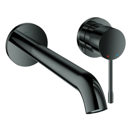 GROHE 2-L-WT-Wandbatt. Essence 29193_1 FMS Ausladung 230mm hard graphite, 29193A01