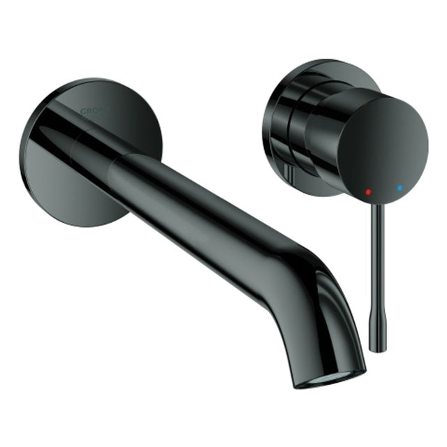 GROHE 2-L-WT-Wandbatt. Essence 29193_1 FMS Ausladung 230mm hard graphite, 29193A01