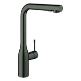 GROHE EH-Spültischbatterie Essence 30504 auszb. Spülbrause hard graphite geb., 30504AL0