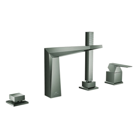 GROHE 4-Loch-EH-Wannenkombination Allure Brilliant 29405 hard graphite geb., 29405AL0