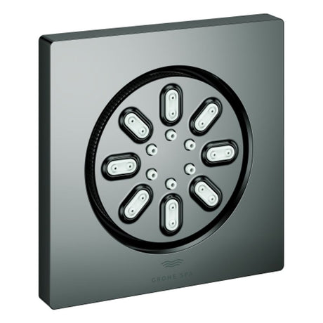 GROHE Seitenbrause 26802 Rainshower Aqua eckige Form hard graphite, 26802A00