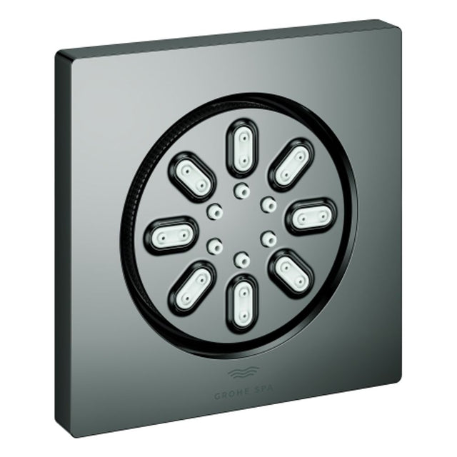 GROHE Seitenbrause 26802 Rainshower Aqua eckige Form hard graphite, 26802A00