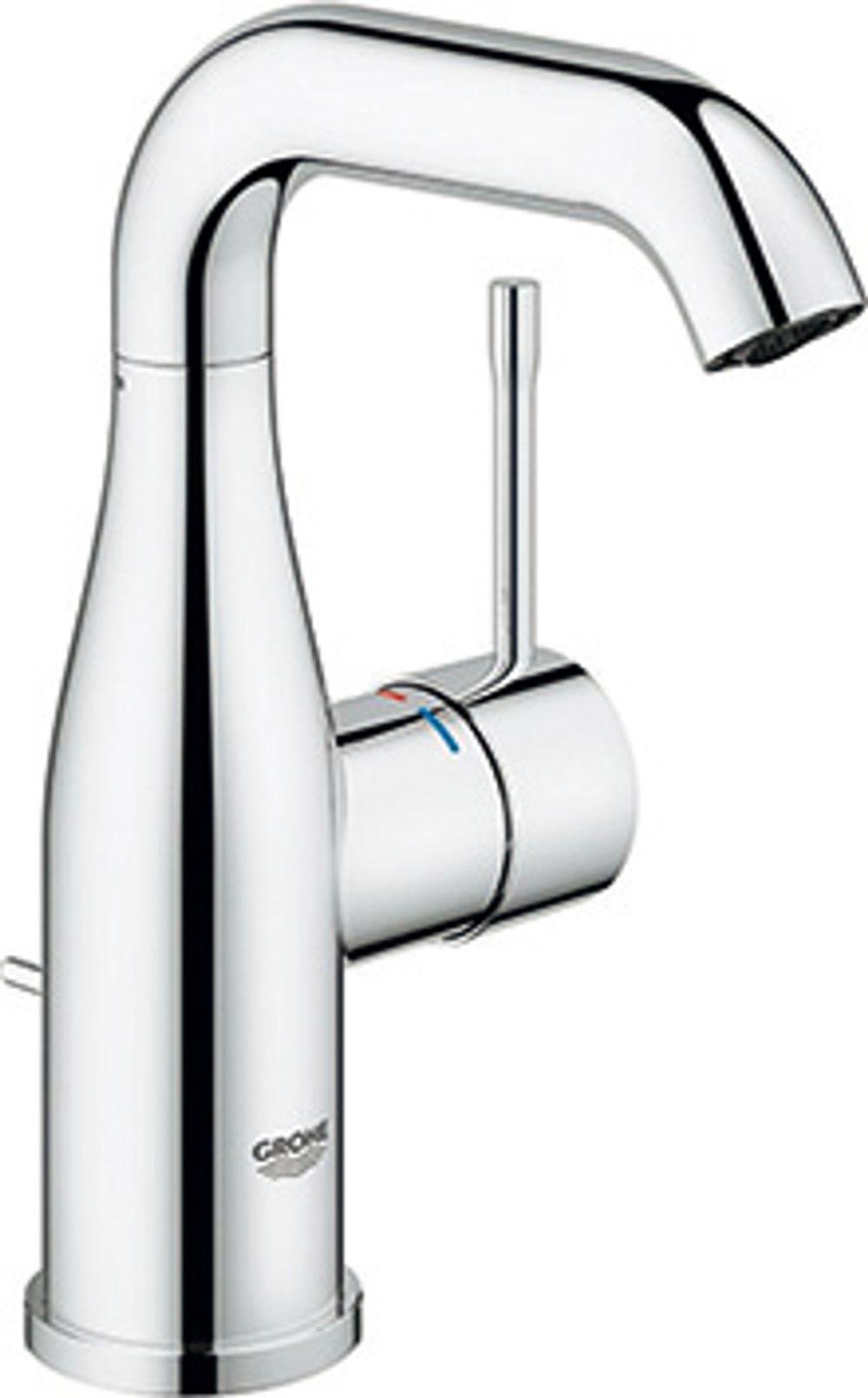 GROHE EH-WT-Batterie Essence 24173_1 M-Size schwenkbarer U-Auslauf supersteel, 24173DC1
