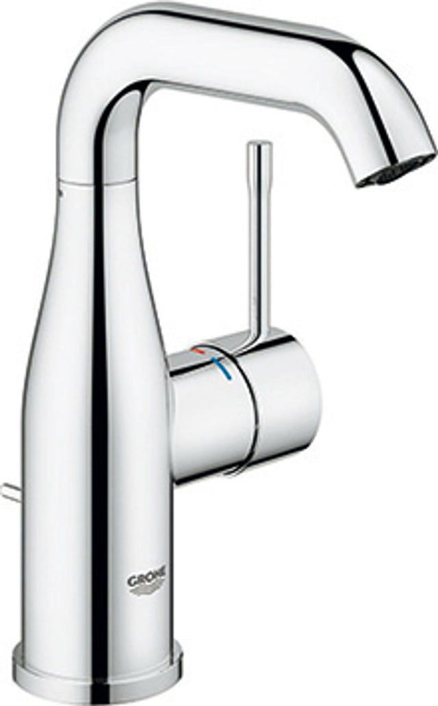 GROHE EH-WT-Batterie Essence 24173_1 M-Size schwenkbarer U-Auslauf supersteel, 24173DC1
