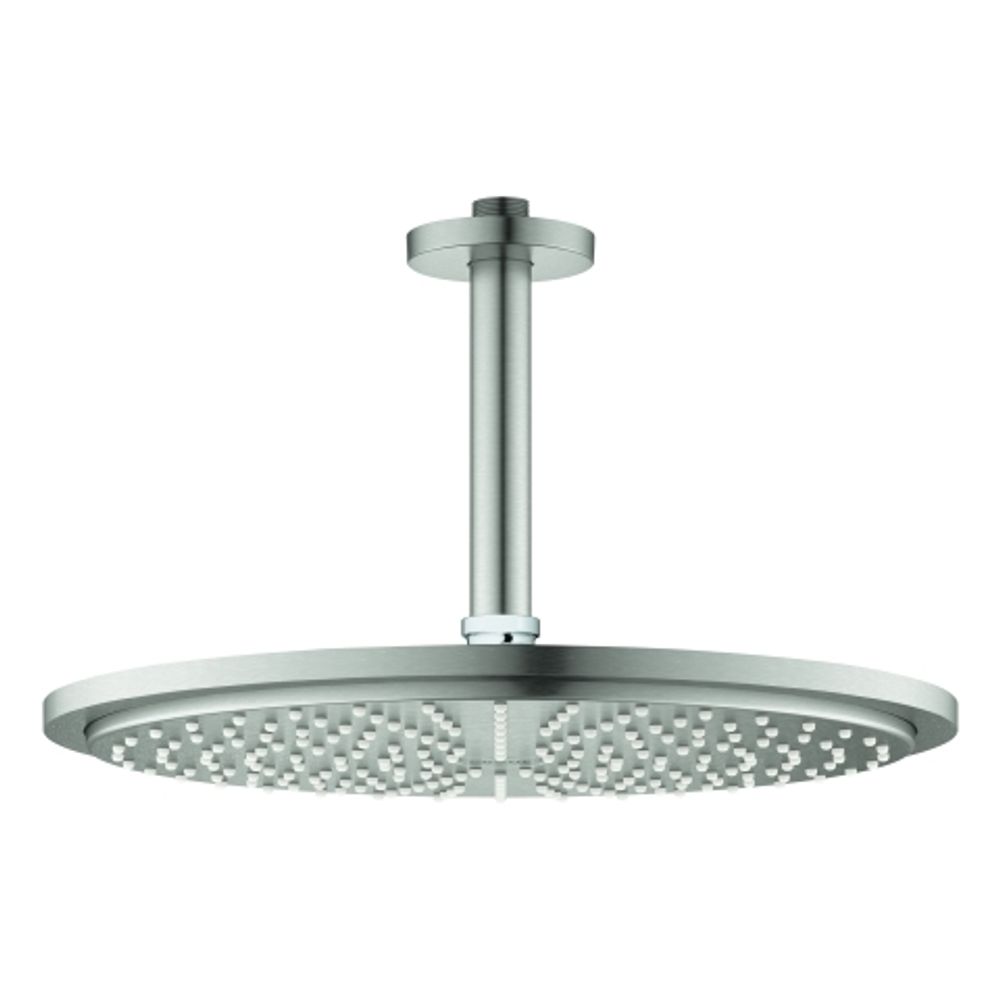 GROHE Kopfbrauseset Rainshower Cosm. 310 26067 Deckenauslass 142mm supersteel, 26067DC0