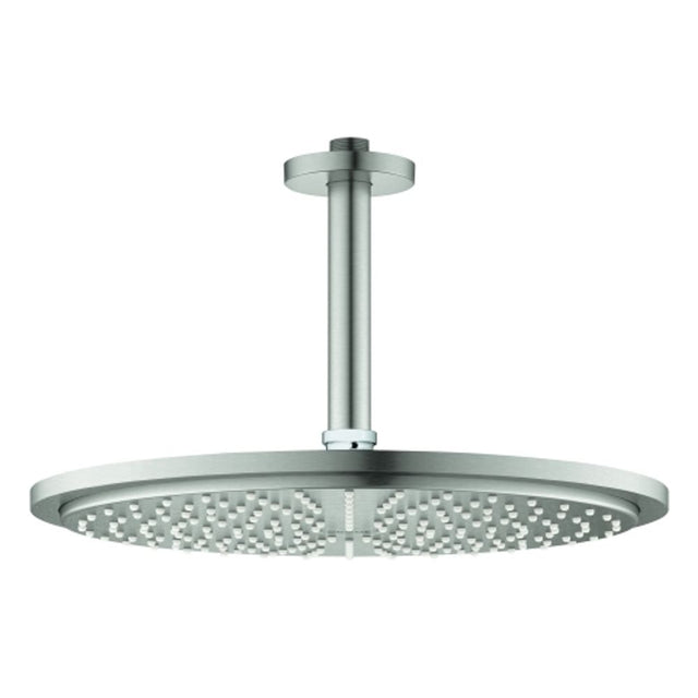 GROHE Kopfbrauseset Rainshower Cosm. 310 26067 Deckenauslass 142mm supersteel, 26067DC0