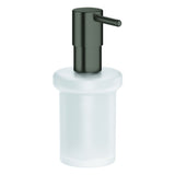 GROHE Seifenspender Essentials 40394_1 für Halter Ess./-Cube hard graphite geb., 40394AL1