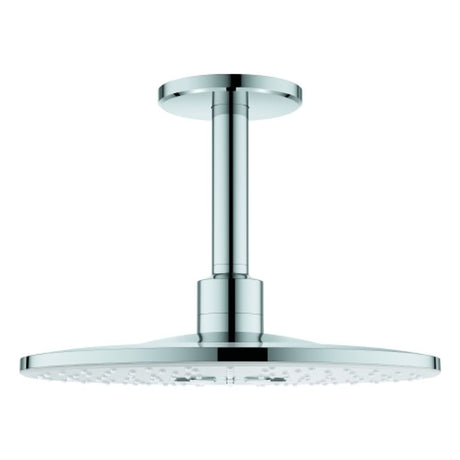GROHE Kopfbrauseset Rainshower 310 SmartActive 26477 Deckenausl. moon white, 26477LS0