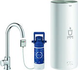GROHE Standventil/Boiler GROHE Red Mono 30080_1 L-Size C-Auslauf chrom, 30080001