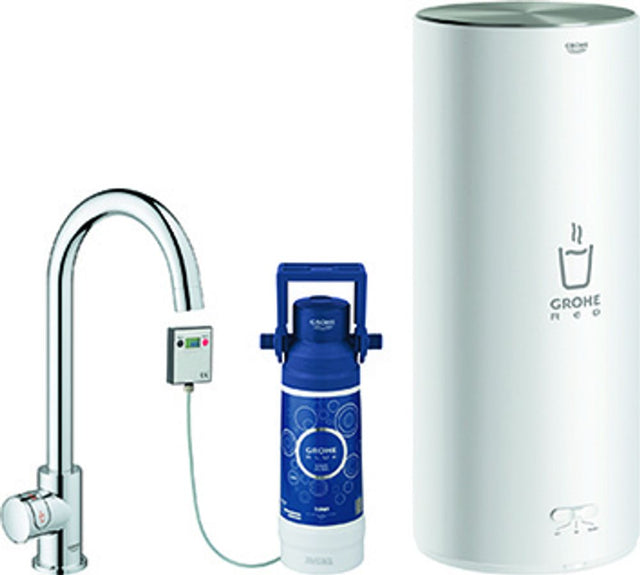 GROHE Standventil/Boiler GROHE Red Mono 30080_1 L-Size C-Auslauf chrom, 30080001