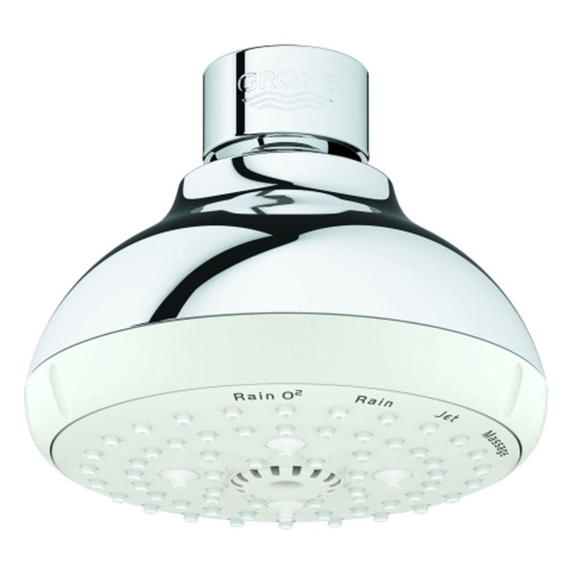 GROHE Kopfbrause Tempesta 100 27606_1 4 Strahlarten 9,5 l/min chrom, 27606001