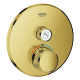 GROHE Thermostat Grohtherm SmartControl 29118 FMS rund 1 ASV cool sunrise, 29118GL0