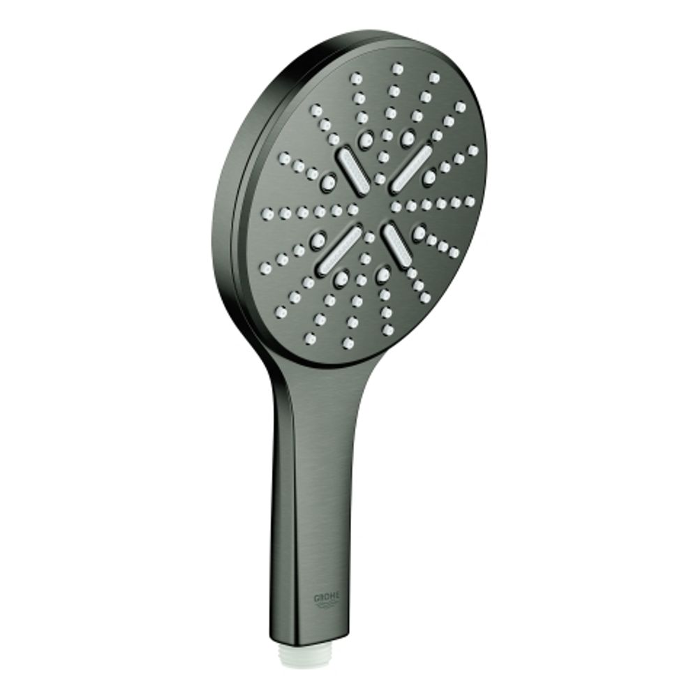 GROHE Handbrause Rainshower 130 Smart Active 26574 9,5l hard graphite geb., 26574AL0