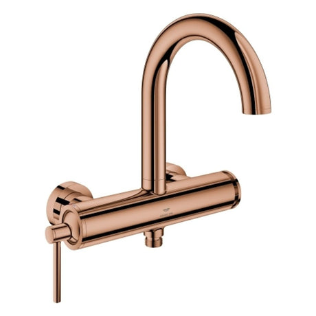GROHE Einhand-Wannenbatterie Atrio 24367 Wandmontage warm sunset, 24367DA0