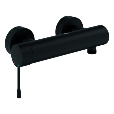 GROHE EH-Brausebatterie Essence 25252_1 Wandmontage eigensicher phantom black, 25252KF1