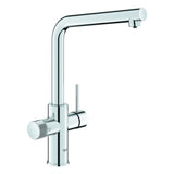 GROHE SPT-Batterie GROHE Blue Pure Minta 30588 L-Auslauf chrom, 30588000