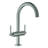 GROHE WT-Einlochbatterie Atrio 21145 DN15 L-Size Hebelgriff supersteel, 21145DC0