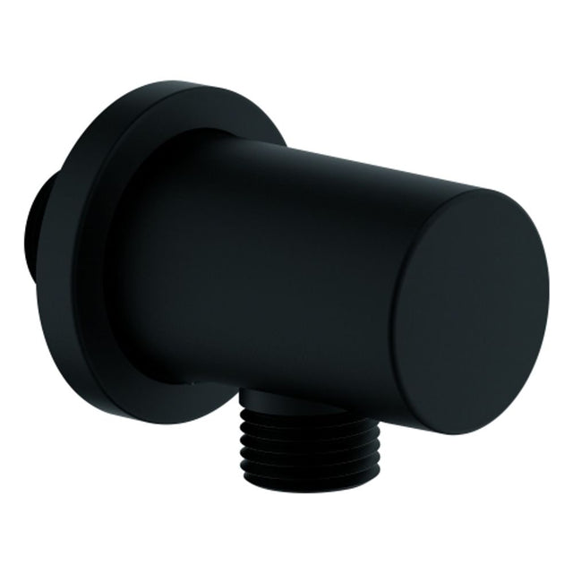 GROHE Wandanschlussbogen Rainshower 22118 runde Rosette phantom black, 22118KF0
