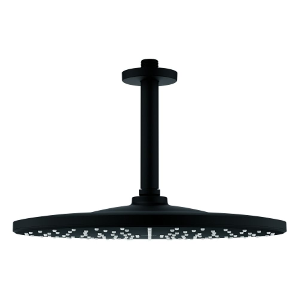 GROHE Kopfbrauseset Rainshower Mono 310 22122 1 Strahl Deckenausl. phantom black, 22122KF0