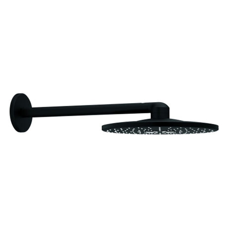 GROHE Kopfbrauseset Rainsh. SmartActive 310 22123 2 Strahl Br.-arm phantom black, 22123KF0