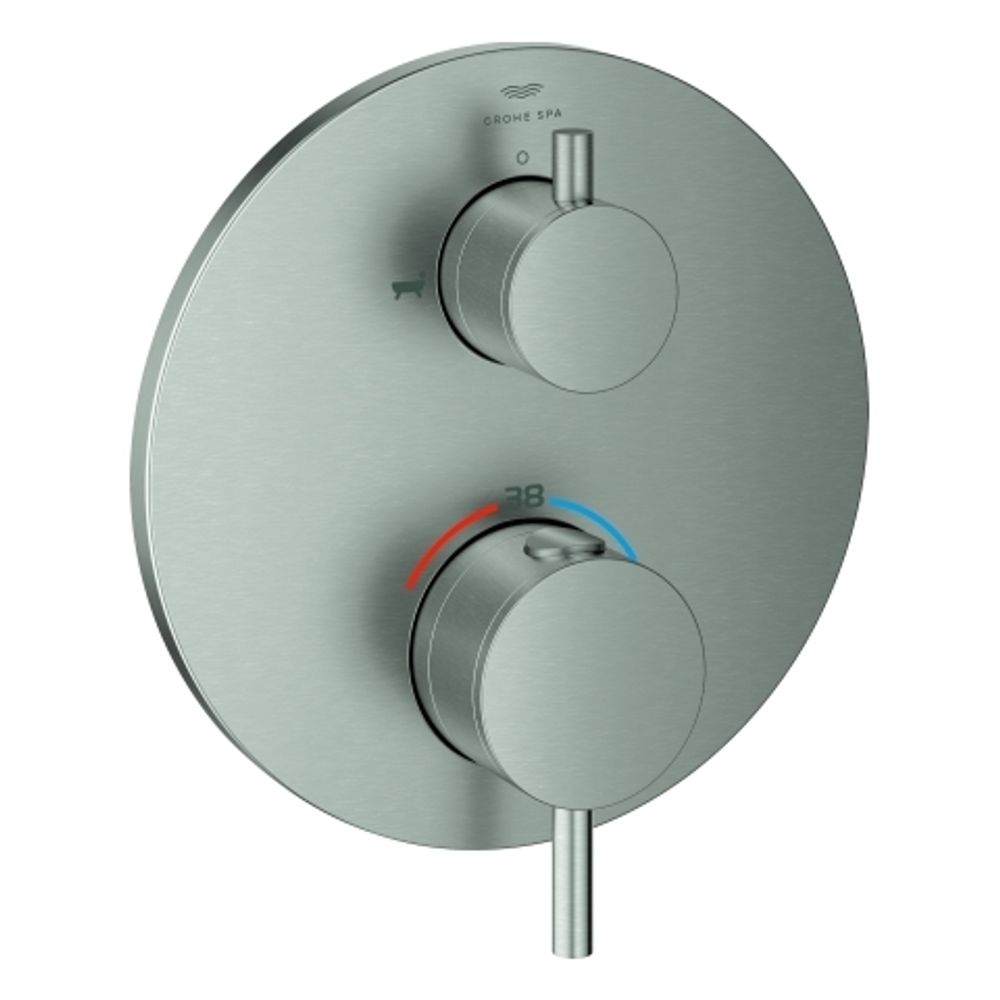 GROHE THM-Wannenbatt. Atrio 24359 FMS für 35604 2-Wege-Umstellung supersteel, 24359DC0