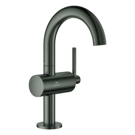 GROHE Einhand-Waschtischbatterie Atrio 24363 M-Size hard graphite gebürstet, 24363AL0