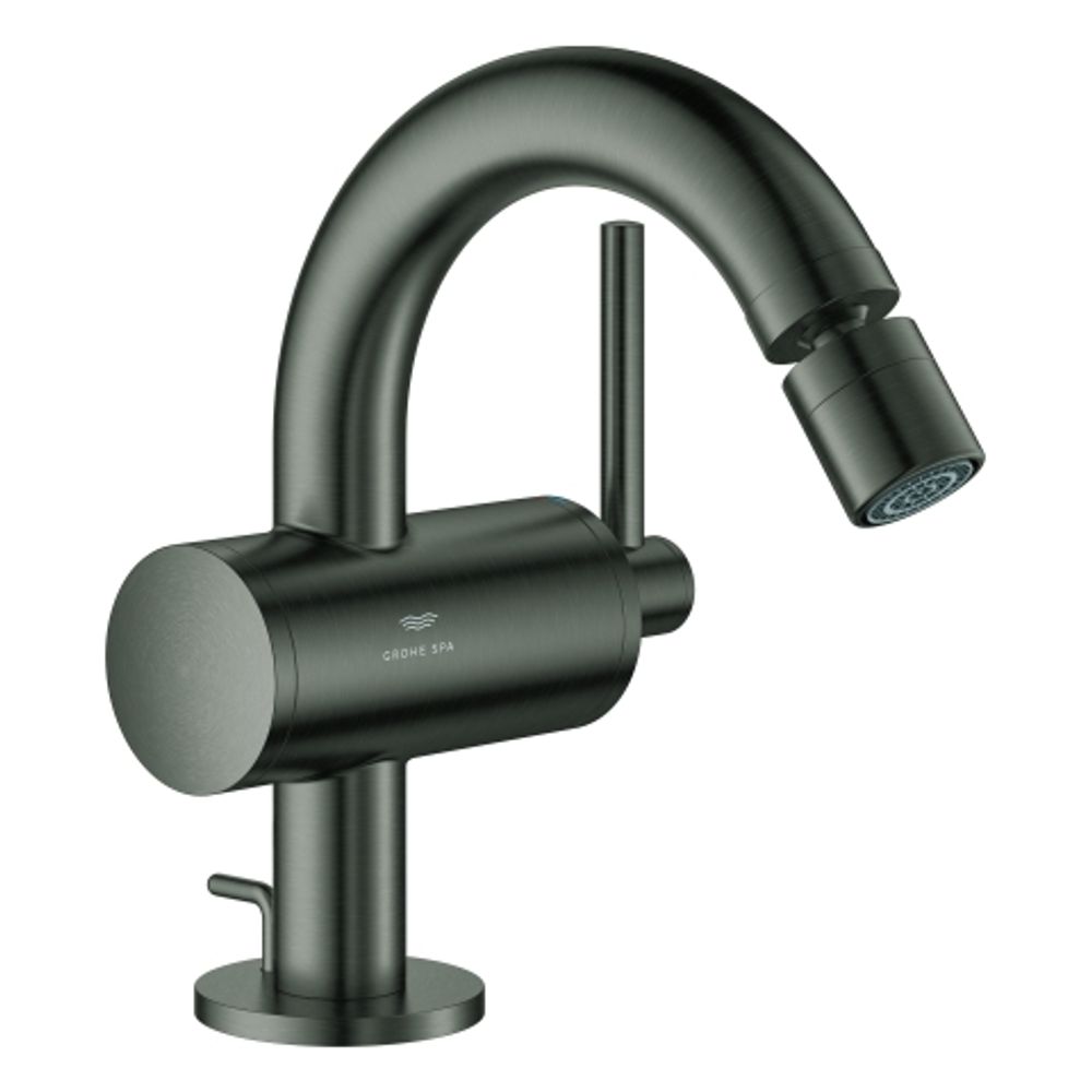 GROHE Einhand-Bidetbatterie Atrio 24364 hard graphite gebürstet, 24364AL0